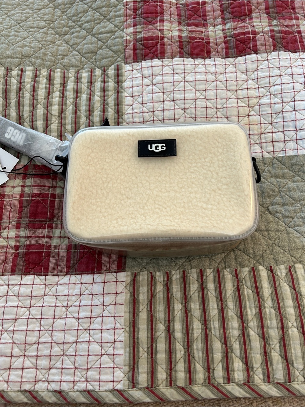 UGG Cream W Janey II Clear Crossbody